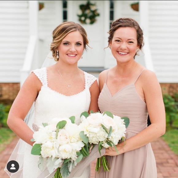 light brown bridesmaid dresses